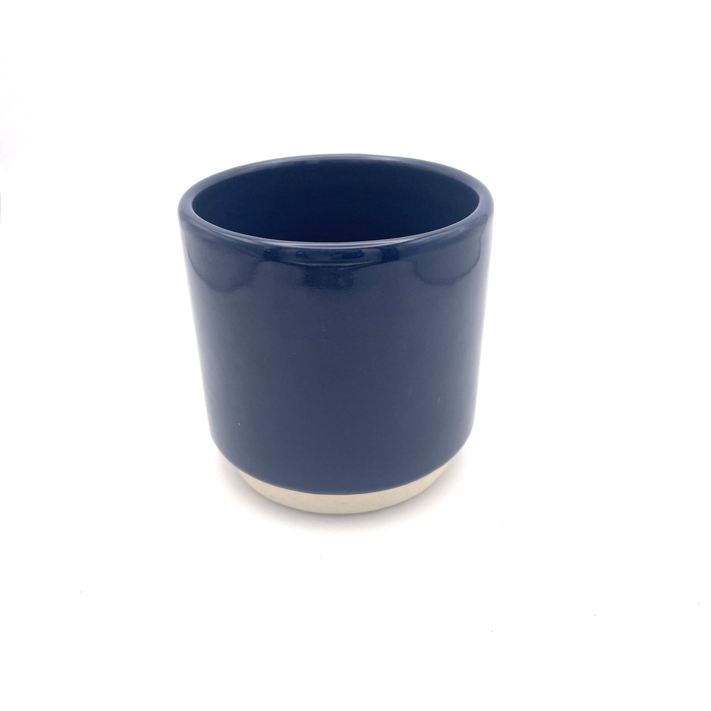 Navy Ceramic Mini Plant Pot-7cm