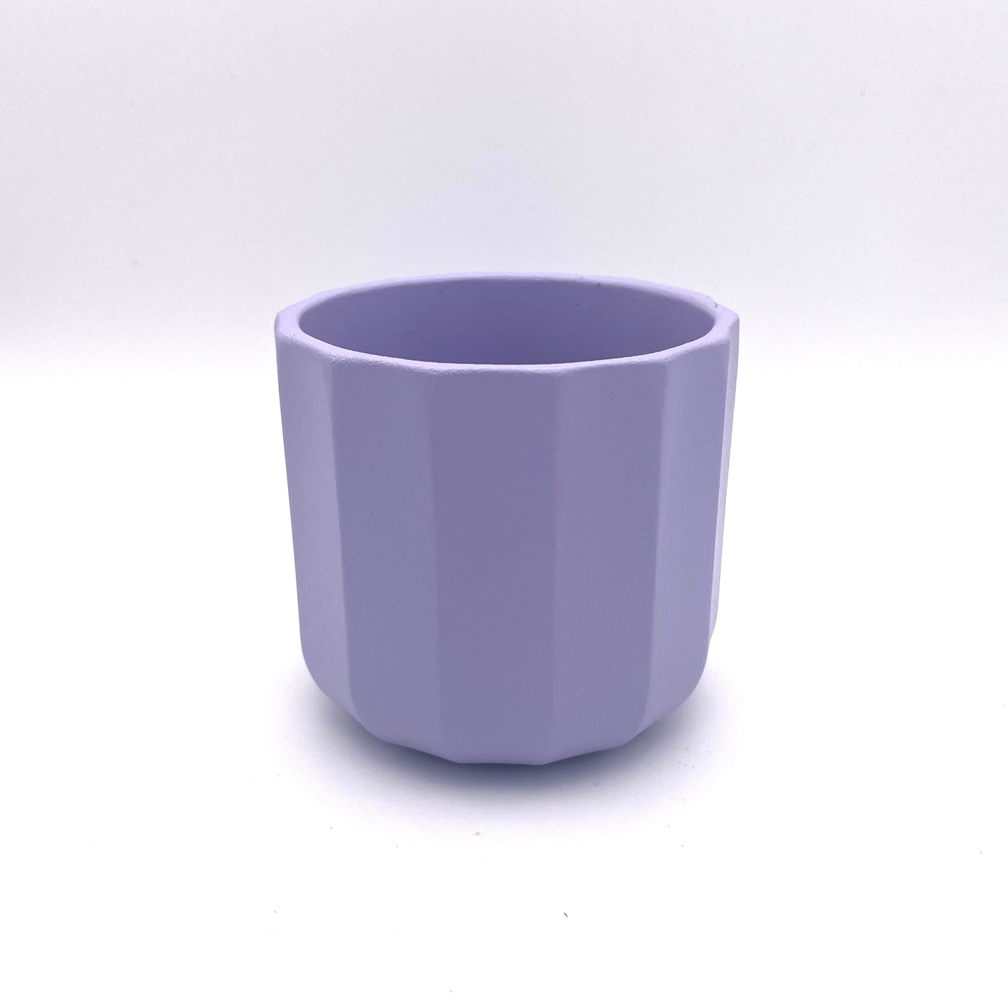 Geometric Lilac Mini Plant Pot-7cm