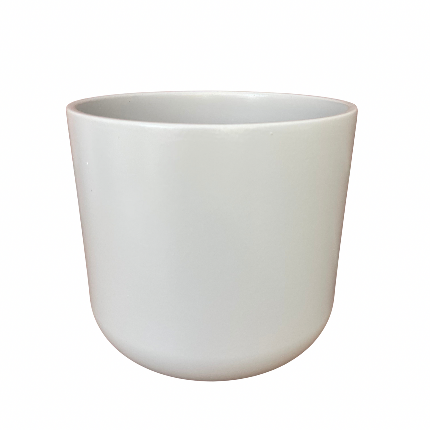 Light Grey Lisbon Ceramic Indoor Plant Pot 13.5cm