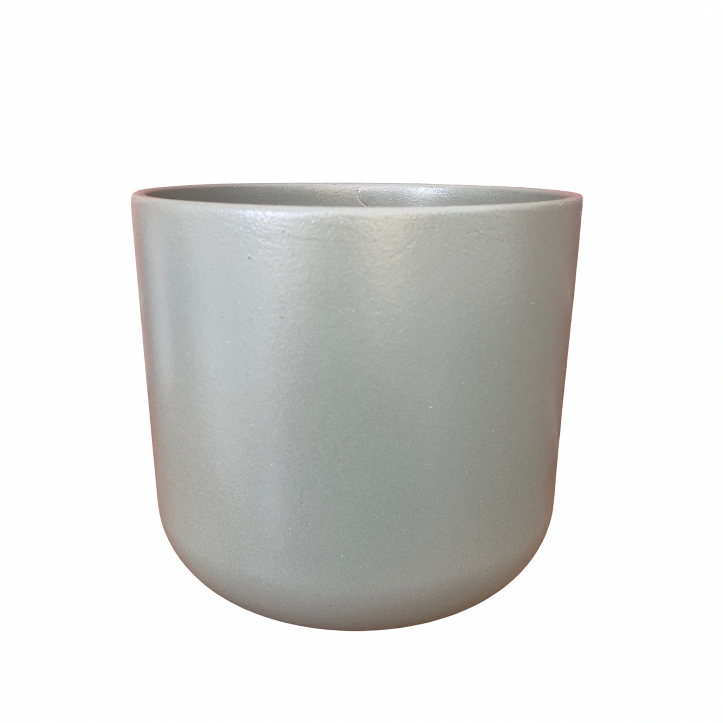 Sage Lisbon Ceramic Indoor Plant Pot 13.5cm