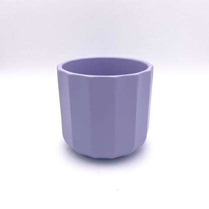 Geometric Lilac Mini Plant Pot-7cm